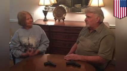 These armed Georgia residents used their guns to stop a knife attack on a 90-year-old man