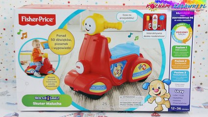 Fisher Price - Scooter / Skuter - Laugh & Learn / Ucz się i Śmiej - DHN31 - Recenzja
