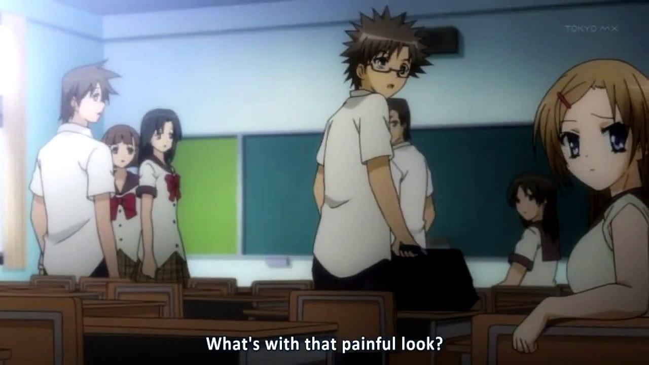 Kore wa Zombie Desu Ka? of The Dead - Belphegor in the school