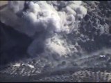 Air strike against strong point equipped by the ISIS terrorists in captured building in th Новости России