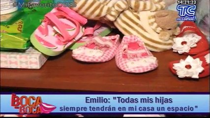 Emilio Pinargote nos abrió las puertas de su casa para conocer un poquito más a sus hijas