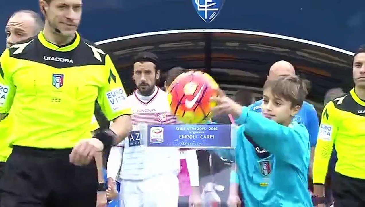 VIDEO Empoli 3 – 0 Carpi (Serie A) Highlights