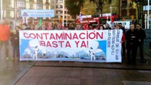 Acción por el Clima en Gijón de la Plataforma Asturias Cumbre París