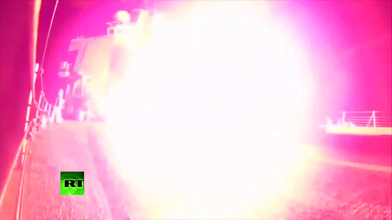 OBAMA SENDS MESSAGE to terrorists with US navy airstrike