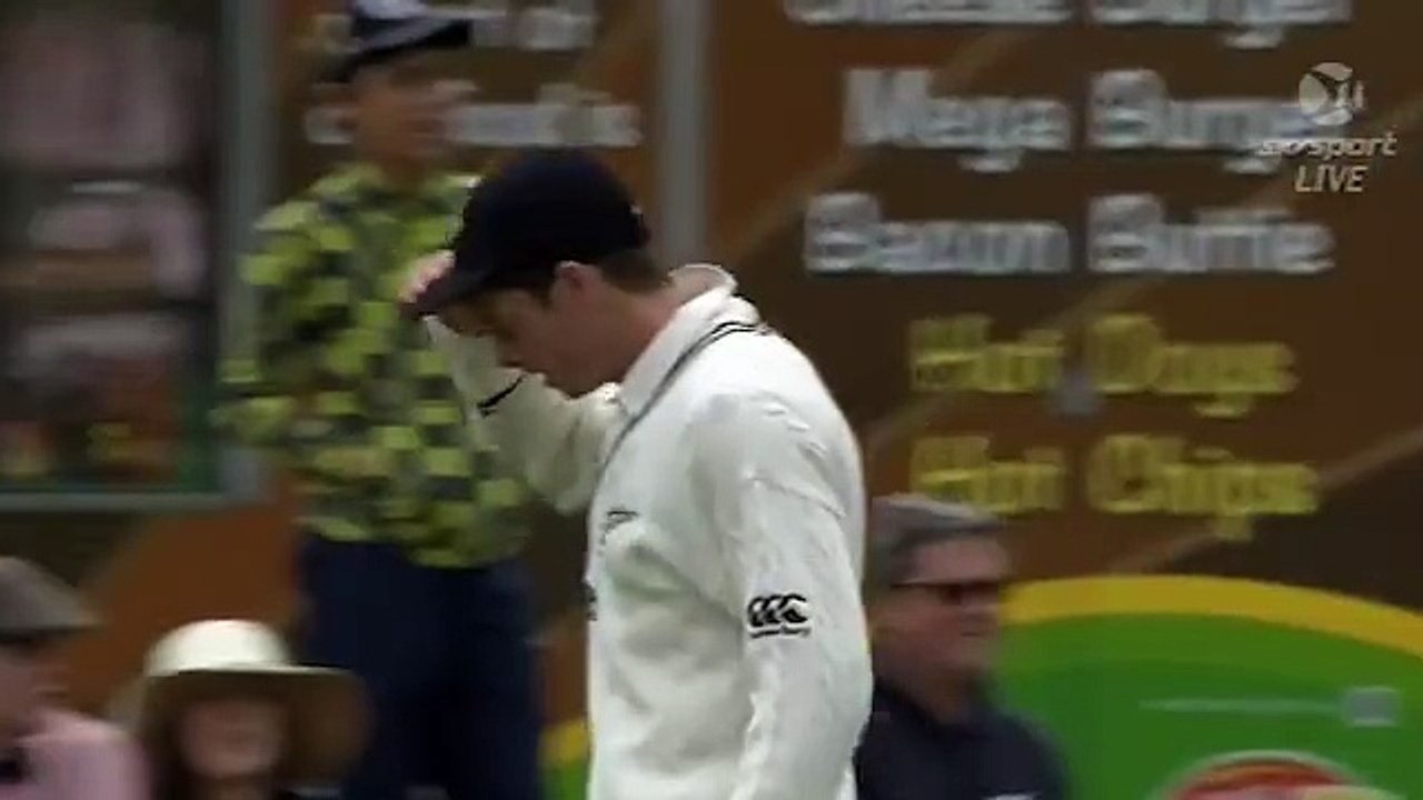 Fielding acrobatics from Mitchell Santner