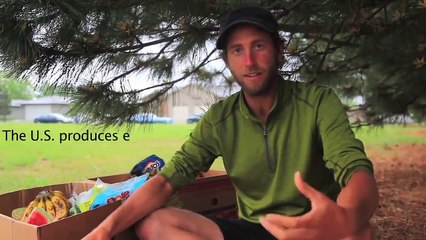 Rob Greenfield rode his bike across