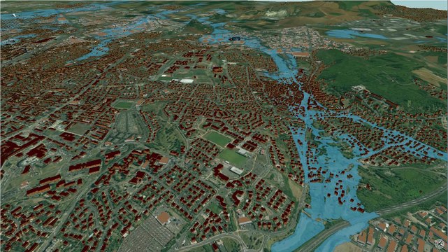 Que se passerait-il en cas d'inondation ? simulation autour de l'Artière, dans l'agglomération clermontoise