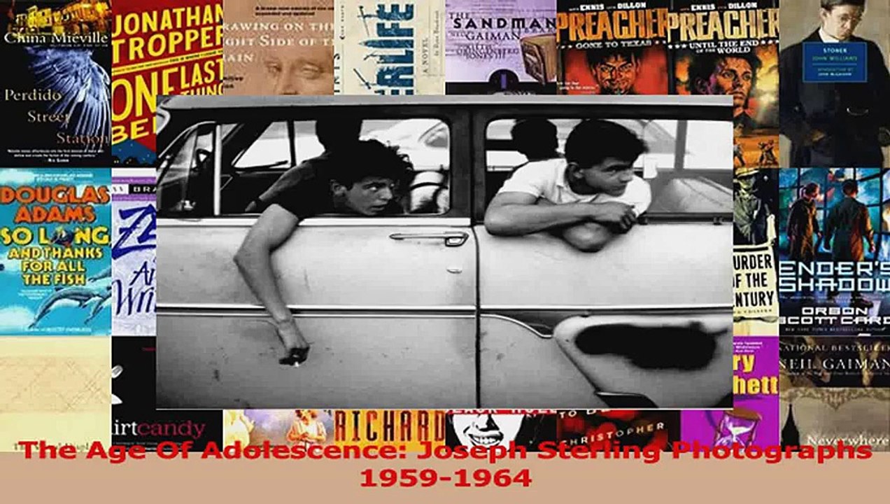 Read  The Age Of Adolescence Joseph Sterling Photographs 19591964 Ebook Free