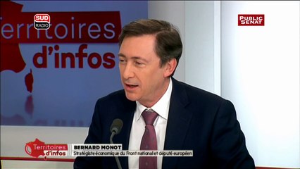 Bernard Monot : "la montée du FN est inexorable"