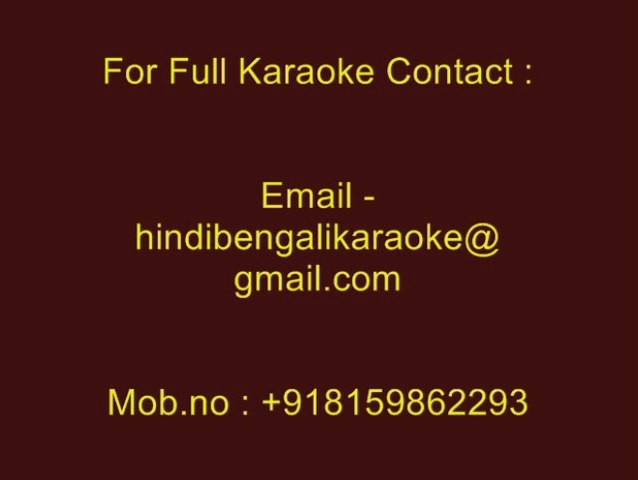 Hum Bewafa Hargiz Na The - Karaoke - Sanam Puri