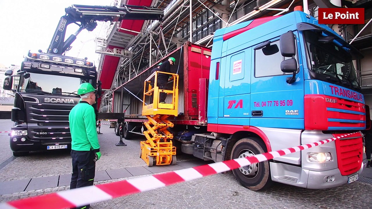 Anselm Kiefer : Dans les coulisses de l'installation de l'oeuvre à Beaubourg