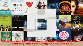 PDF Download  Oleochemical Manufacture and Applications Sheffield Chemistry and Technology of Oils and Download Online