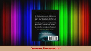 Read  Demon Possession Ebook Free