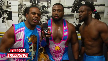 The New Day show Tom Phillips the proper way to party backstage- WWE.com Exclusive, Dec. 13, 2015