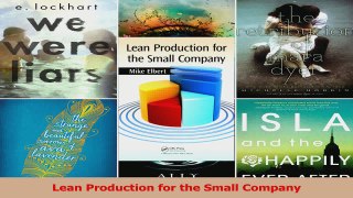 Download  Lean Production for the Small Company Ebook Free