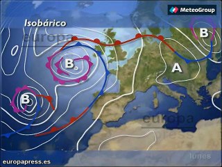 Previsión del tiempo para este lunes 14 de diciembre