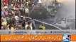 Lahore: Bilal Gunj traders burnt tyres, ask to stop custom raids   