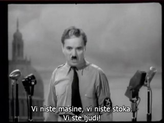 Čaplinov Govor - Veliki Diktator (The Great Dictator) (1940)