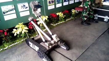 Ini Robot Milik Batalyon Zeni Tempur III/Siliwangi di Medan Perang