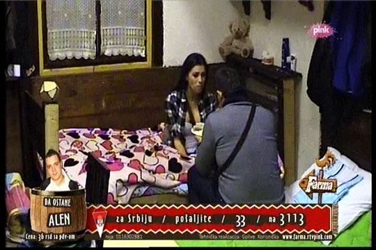 Kristijan hrani Staniju u sobi! #Farma 6 /14.12.2015.