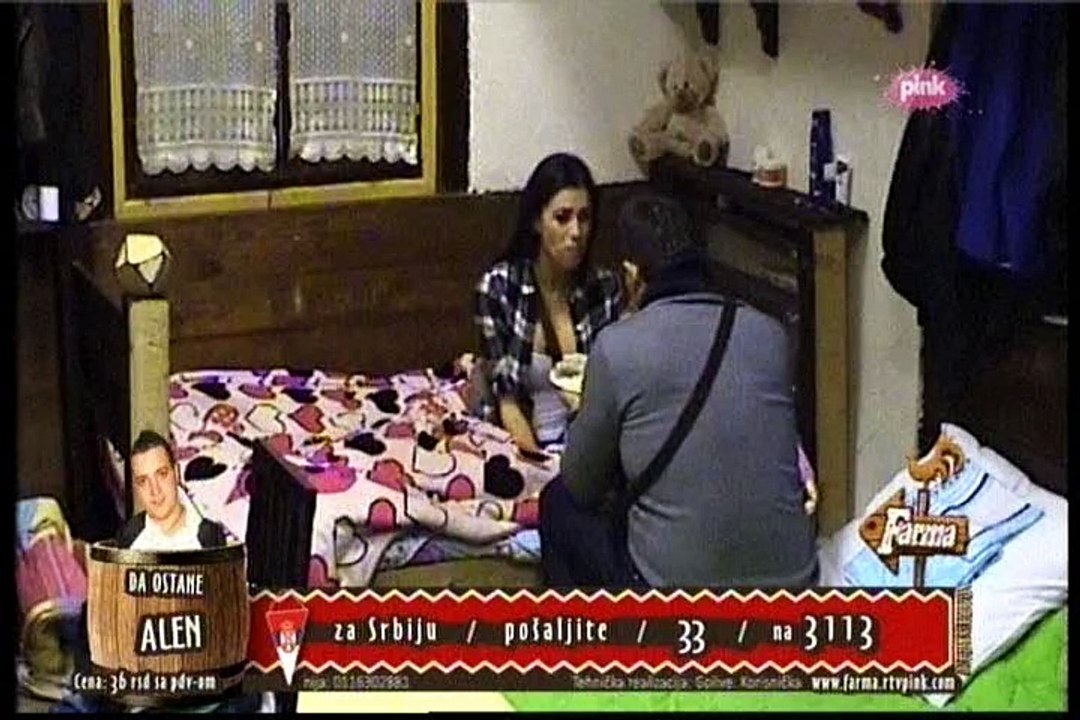 Kristijan hrani Staniju u sobi! #Farma 6 /14.12.2015.