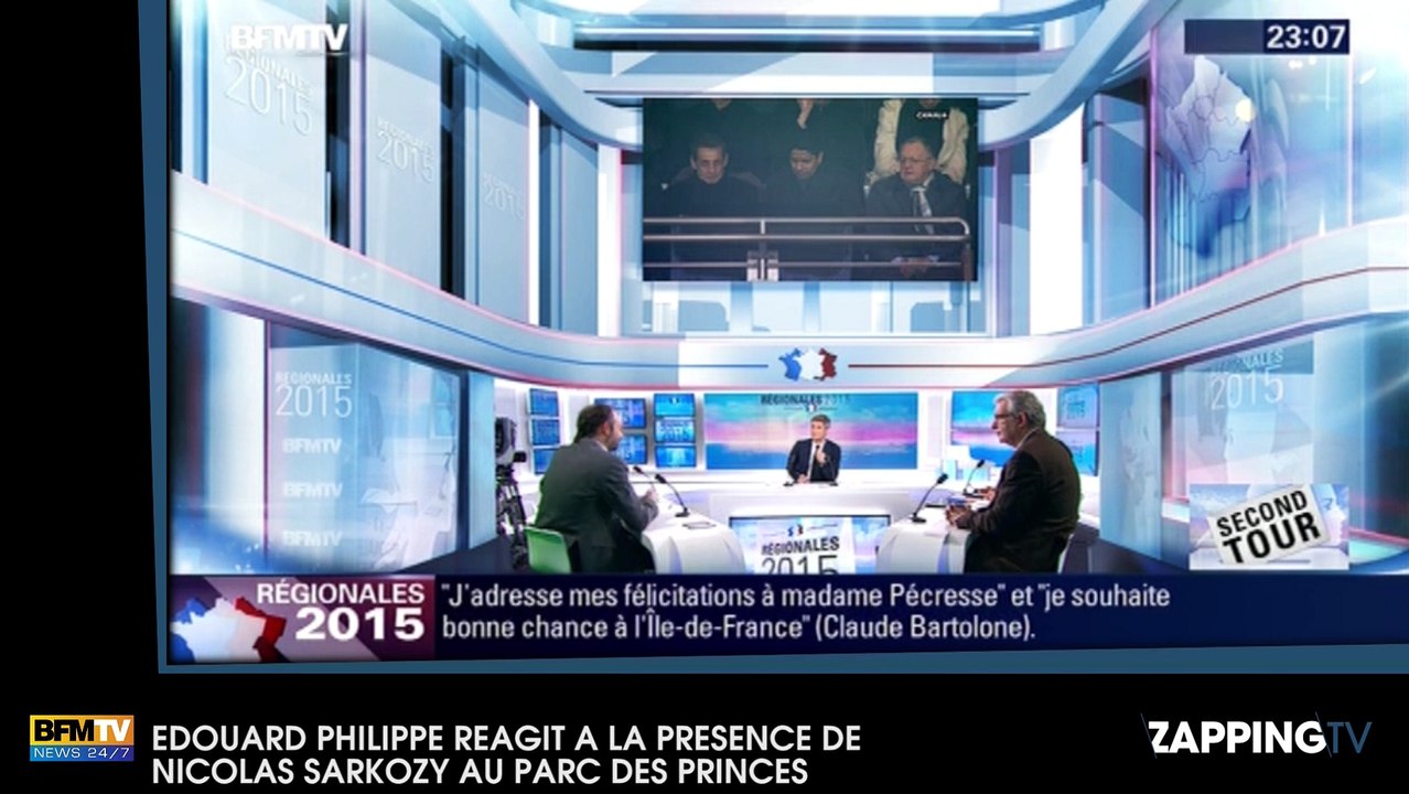 Régionales 2015 : Nicolas Sarkozy au Parc des Princes, un député Les Républicains réagit