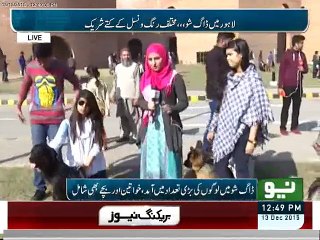 Live beeper from Dog show by Ruba Arooj Neo Tv