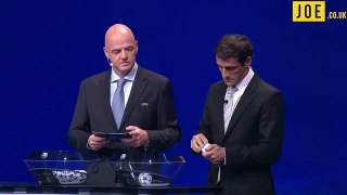 Live from the Champions League draw!