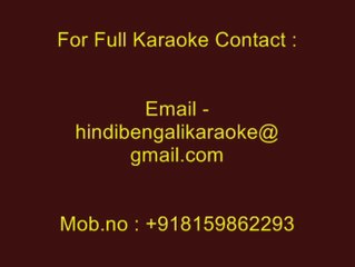 Kora Kagaz Tha Ye Man Mera - Karaoke - Sanam Puri ; Sanah Moidut