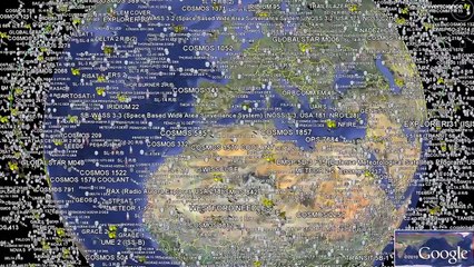 Débris spatiaux en vue