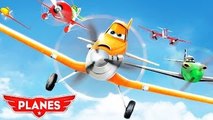 Disneys PLANES Racing! Dusty Extreme Race vs Bravo and more Disney Planes! Super Fun Vide
