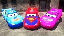 Disney Pixar Cars Lightning McQueen & DINOCO having fun with a Custom Cars Macuin! (Flash