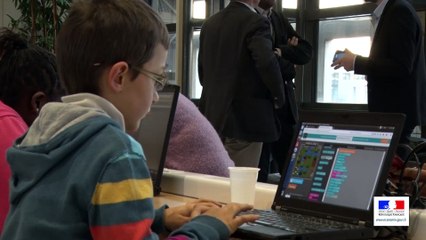 Archive - Opération "Hour of code" à Bercy