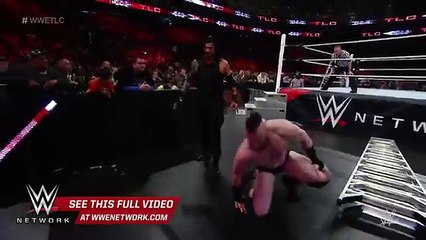 Roman Reigns vs Sheamus WWE Network TLC 2015