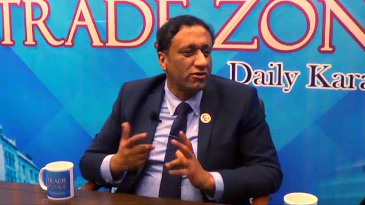 A.K. Memon discussing with Samee Ullah Naeem - President Gujranwala Chamber of Commerce and Industry (GCCI) & Ex Vice Ch