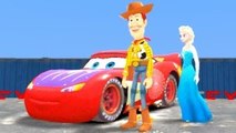Spiderman Lightning McQueen Colors