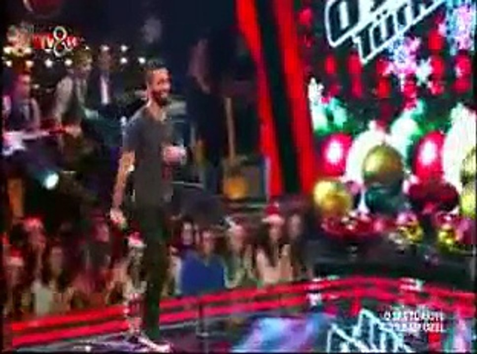 اردا توران في برنامج احلى صوت تركية - arda turan in the voice turkey