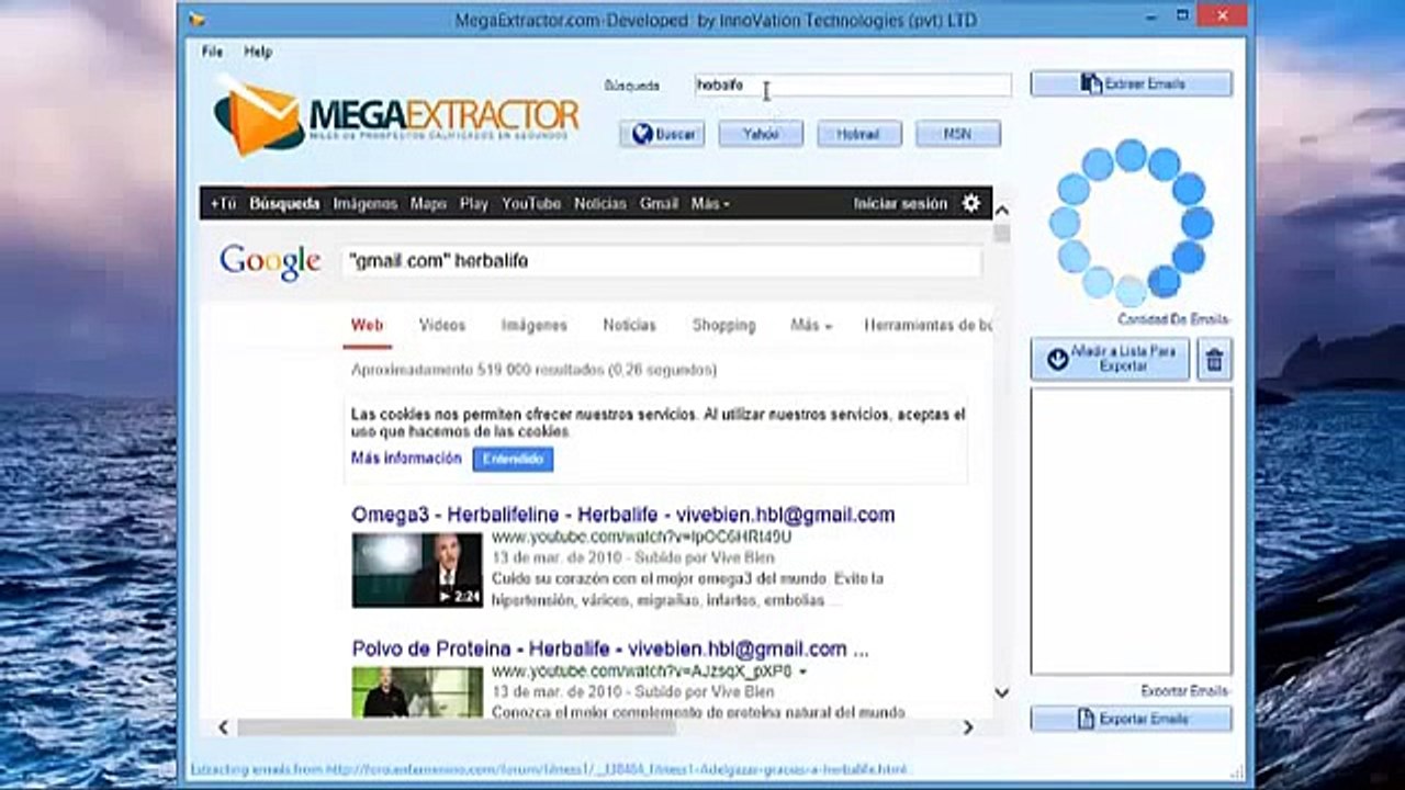 O F E R T A  MEGA EXTRACTOR 3 .0 DE CORREOS