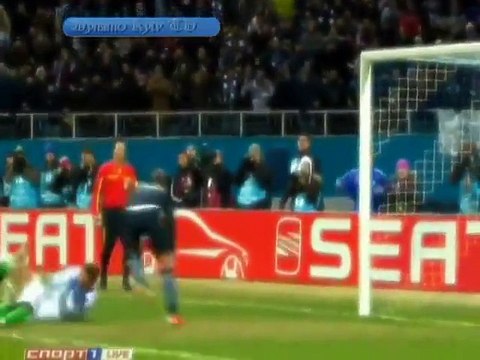 Лига Европы 2010-2011. 1/8 финала. Первый матч Динамо (Киев) 2:0 Манчестер Сити