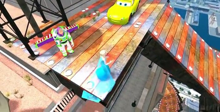 Disney Pixar CARS MCQUEEN Yellow Toy Story Buzz Lightyear Elsa Frozen Songs Nursery Rhymes