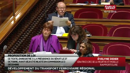 Best of de la proposition de loi sur le transport ferroviaire - Les matins du Sénat