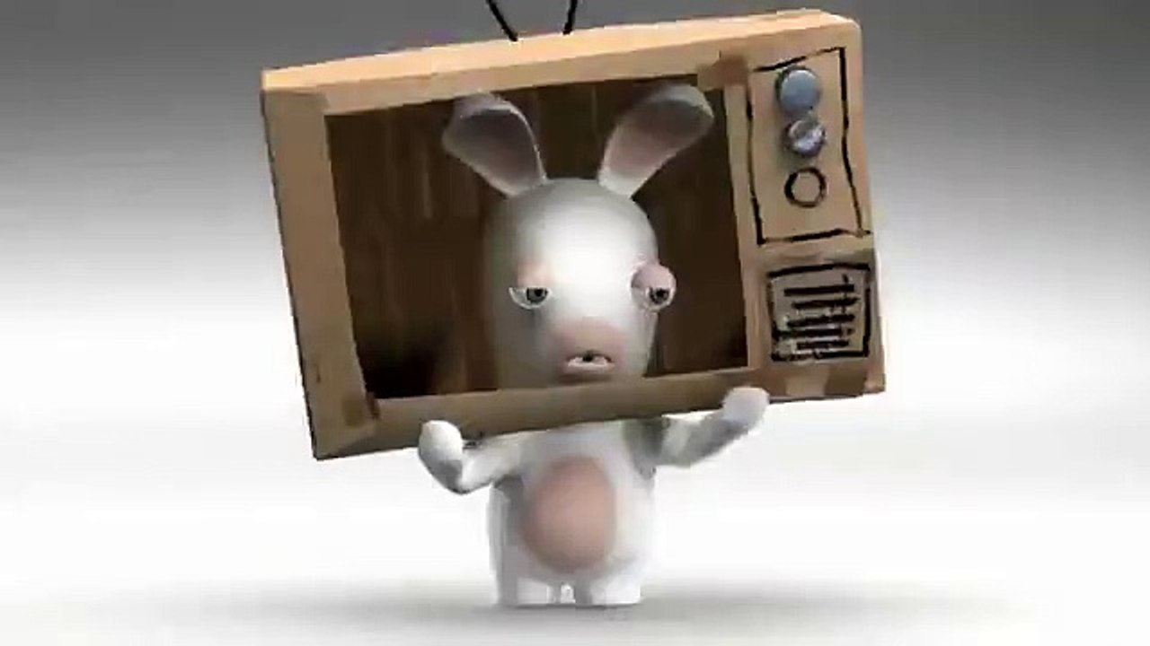 Conejos locos Rabbids en la Games Convention 2008 Conejos en la exposición en 2008