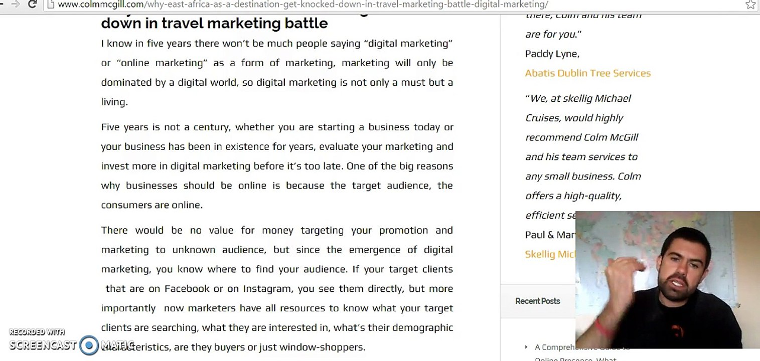 Why East Africa as a destination get knocked down in travel marketing