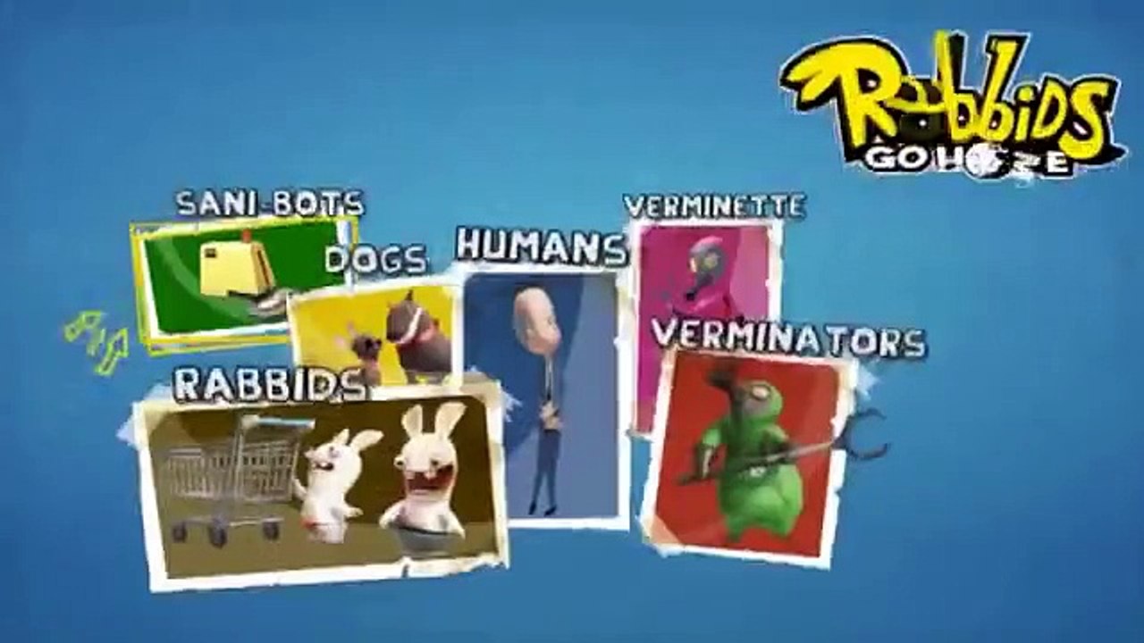 미친 토끼 Rabbids 이동 홈 문자 Featurette # 3