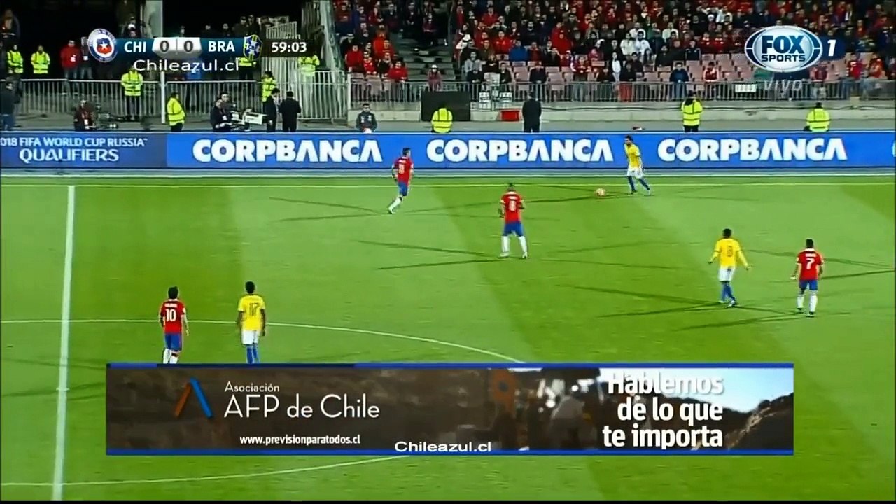 Sampaoli #7 - Chile 2-0 Brazil 2ND HALF