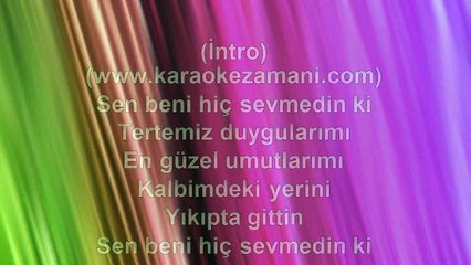 Ümit Kurşun - Yalan - (2013) TÜRKÇE KARAOKE