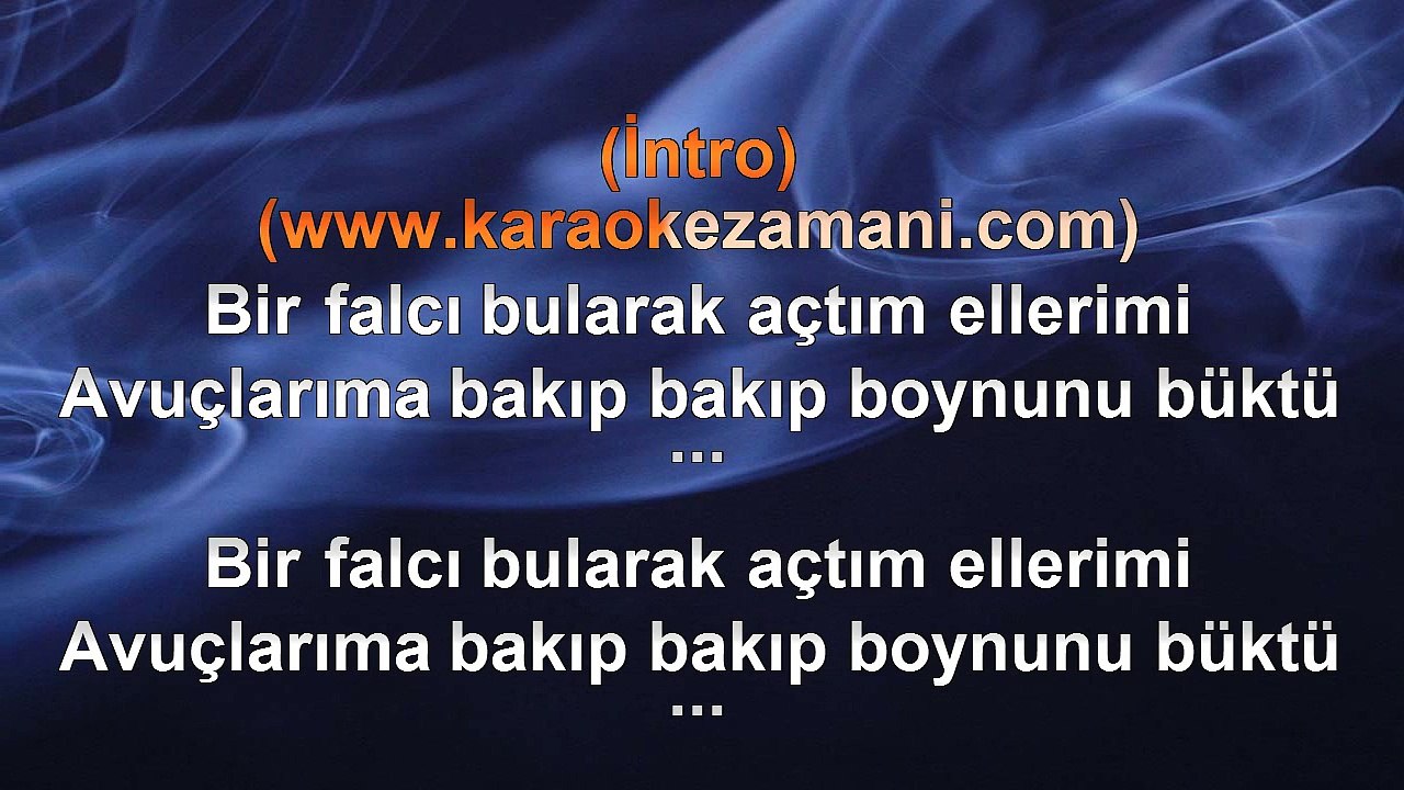 Ünzile - Falcı - (2009) TÜRKÇE KARAOKE