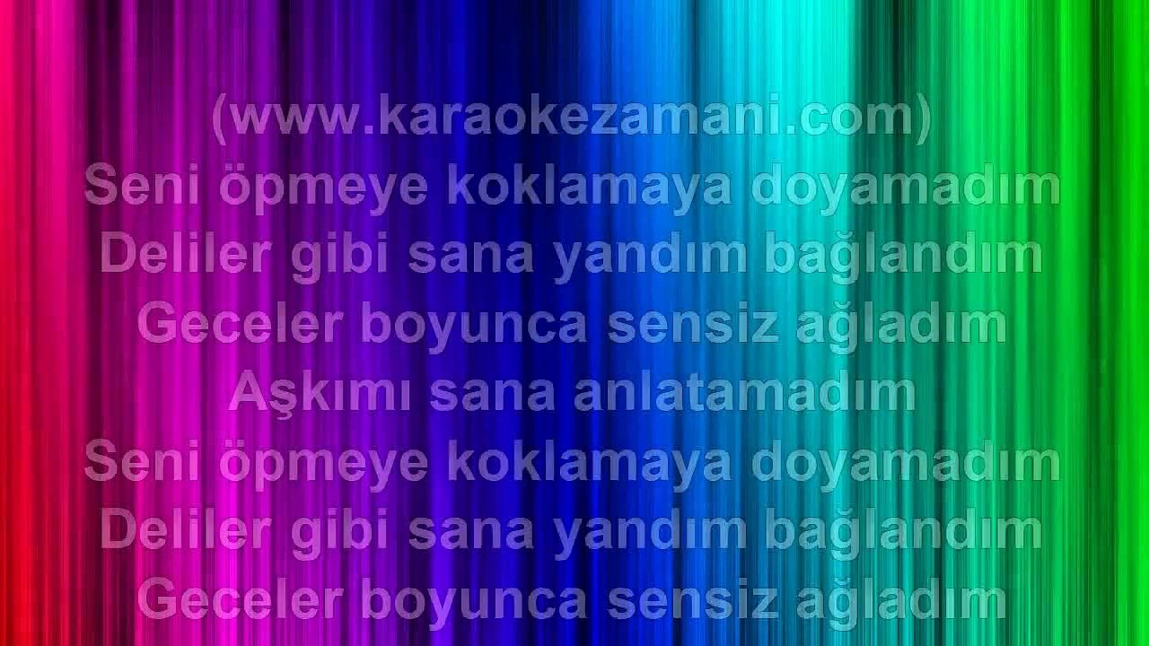 Vahdet Güney - Kalbimde İsmin Yazılı - 2011 TÜRKÇE KARAOKE