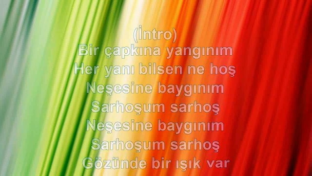 Volkan - Bir Çapkına Yangınım - 2011 TÜRKÇE KARAOKE