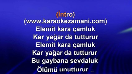 Volkan Konak - Bu Gaybana Sevdaluk - 2006 TÜRKÇE KARAOKE